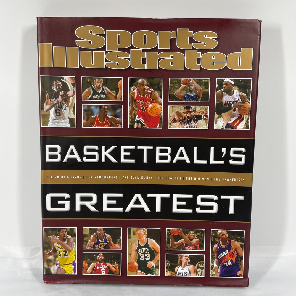 Sports Illustrated Basketball's Greatest Hardcover Book NBA History 2014
